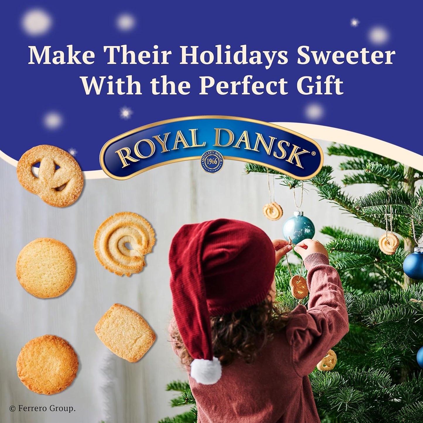 Royal Dansk Danish Cookie Selection, No Preservatives or Coloring Added, 12 Oz. (Pack of 1)